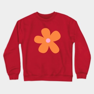 Ursula Orange Crewneck Sweatshirt